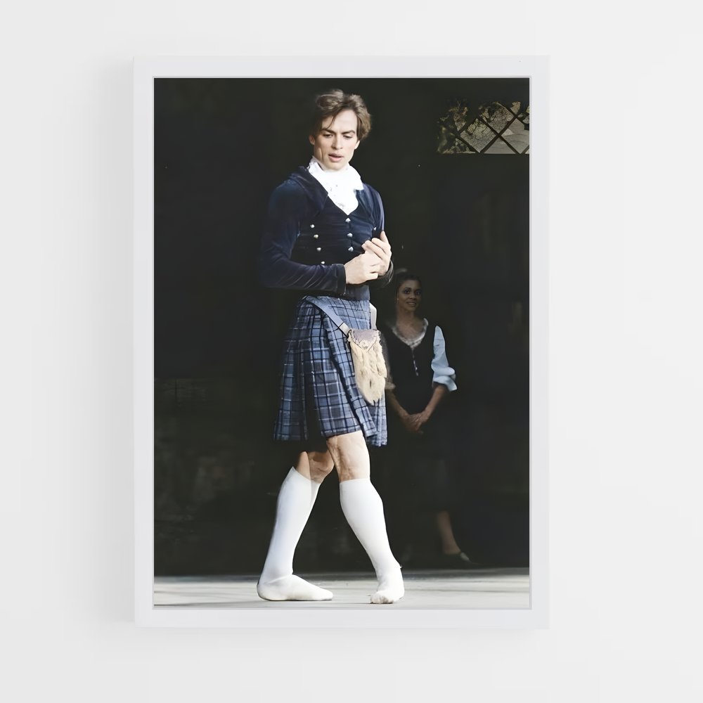 Poster Kilted Elegance – affiche Danse (vue 3)